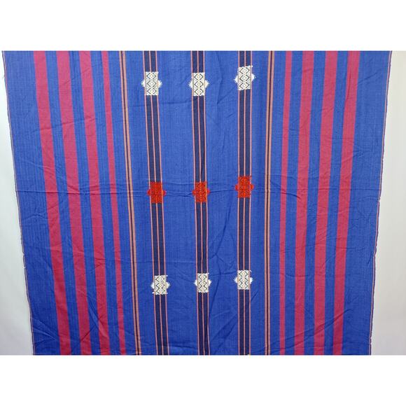 African Tribal Colorful Multi Colored Shawl or Wrap 34x72 - Picture 3 of 10